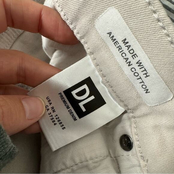 DL 1961 Tan Vince Casual Straight Jeans Mens 35 XTWill Classic Denim - Picture 13 of 14